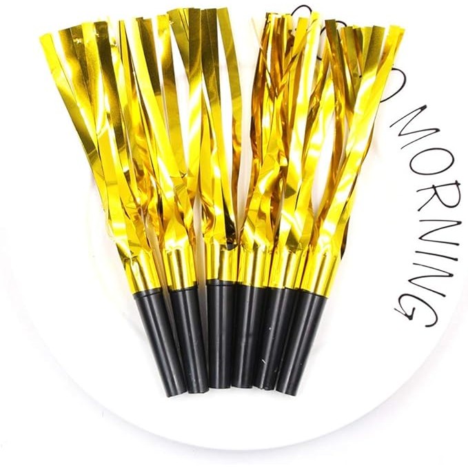 Set 6 Fluiere Cu Franjuri | PartyBuzz