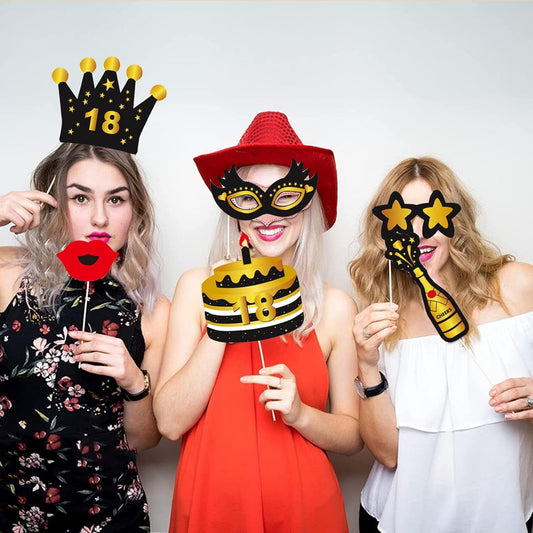 Set Accesorii Pentru Petrecere 18 Ani | LumiParty - vivimall.ro