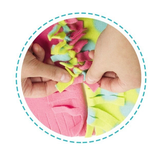 Set de creatie DIY Flippy, patura pentru tesut si tricotat, multicolor - vivimall.ro