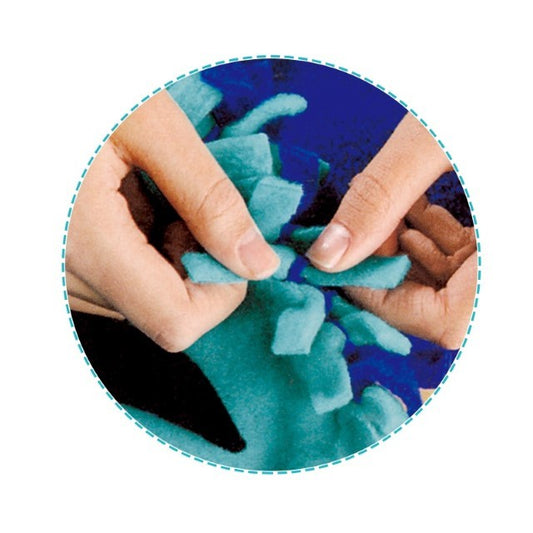 Set de creatie patura pentru copii, Flippy, tesut si tricotat +6 ani - vivimall.ro