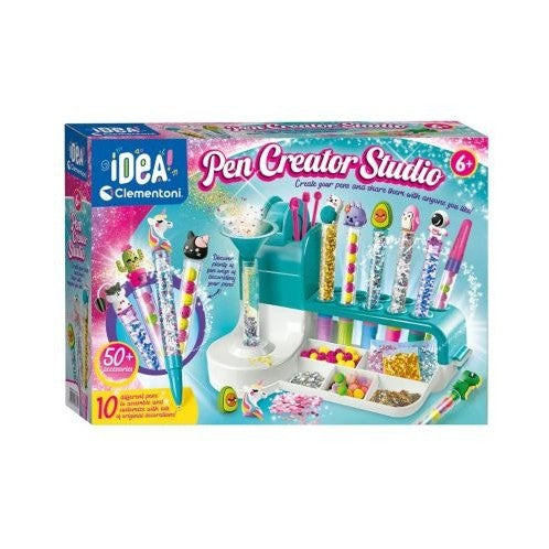 Set de Creatie, Vivimall, Stiloul Magic, +6 Ani, peste 50 de Accesorii, Laborator de Creatie Pixuri, 34 x 31 x 8 cm, Multicolor - vivimall.ro