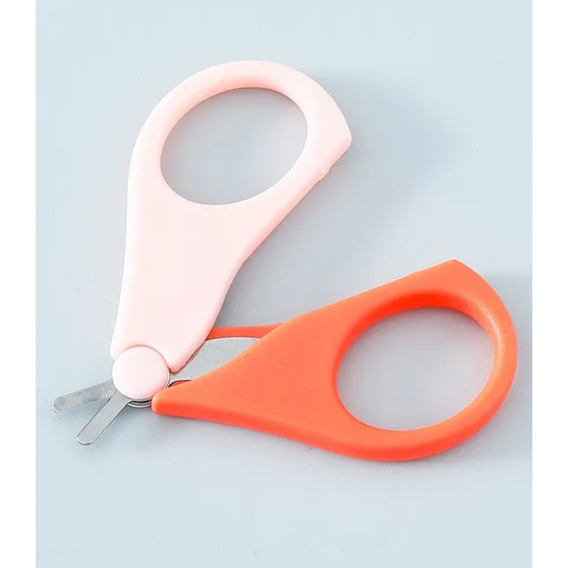 Set Ingrijire Unghii pentru Bebelusi, Vivimall, Cutie de Depozitare in Forma de Ursulet, 10 x 9.5 cm, Roz