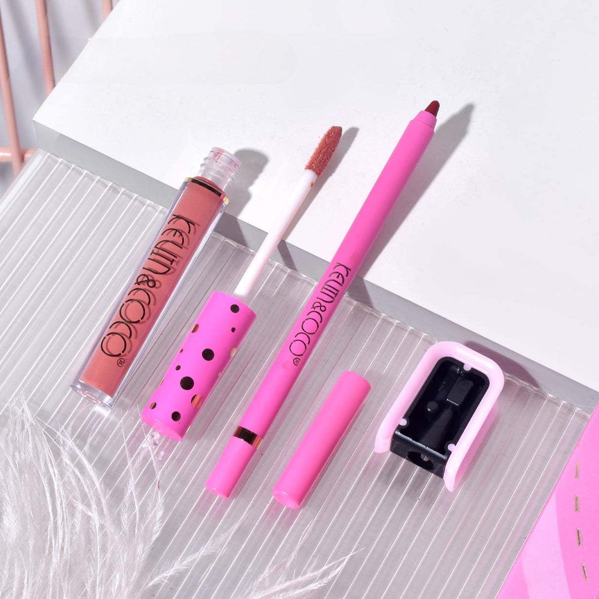 Set Machiaj Red Heart | LuxeBeauty - vivimall.ro