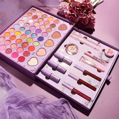 Set 13 Produse De Machiaj, Kevin & Coco, Moonlight, 50 Culori, 29 X 23 Cm - vivimall.ro