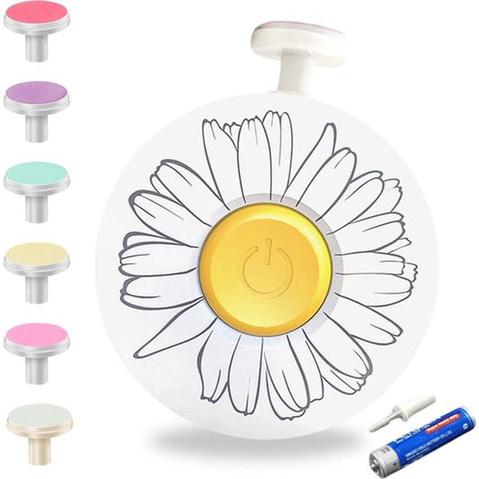 Set Pila Electrica Pentru Copii Si Bebelusi, Abs, Incarcare Usb, 6 Accesorii, Cu Lumina Led - vivimall.ro