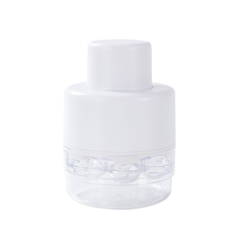 Dispozitiv de Scos Samburi, Vivimall, Manual, cu 7 Gauri, pentru Cirese, 13 x 9.2 cm, din ABS, Alb - vivimall.ro