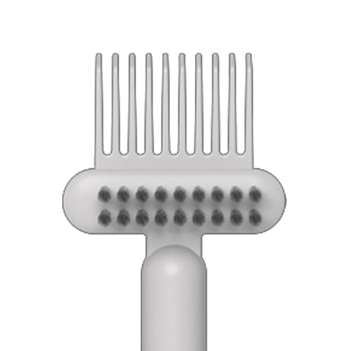Perie pentru Curatarea Parului, Vivimall, din Plastic, 16 x 5 cm, Alb - vivimall.ro