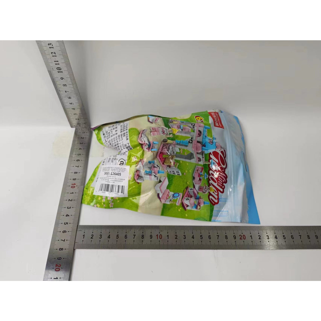 Set de Constructie Castelul Printesei 6in1, Vivimall, Multiple Variante de Asamblare, 131 de Piese, Multicolor - vivimall.ro