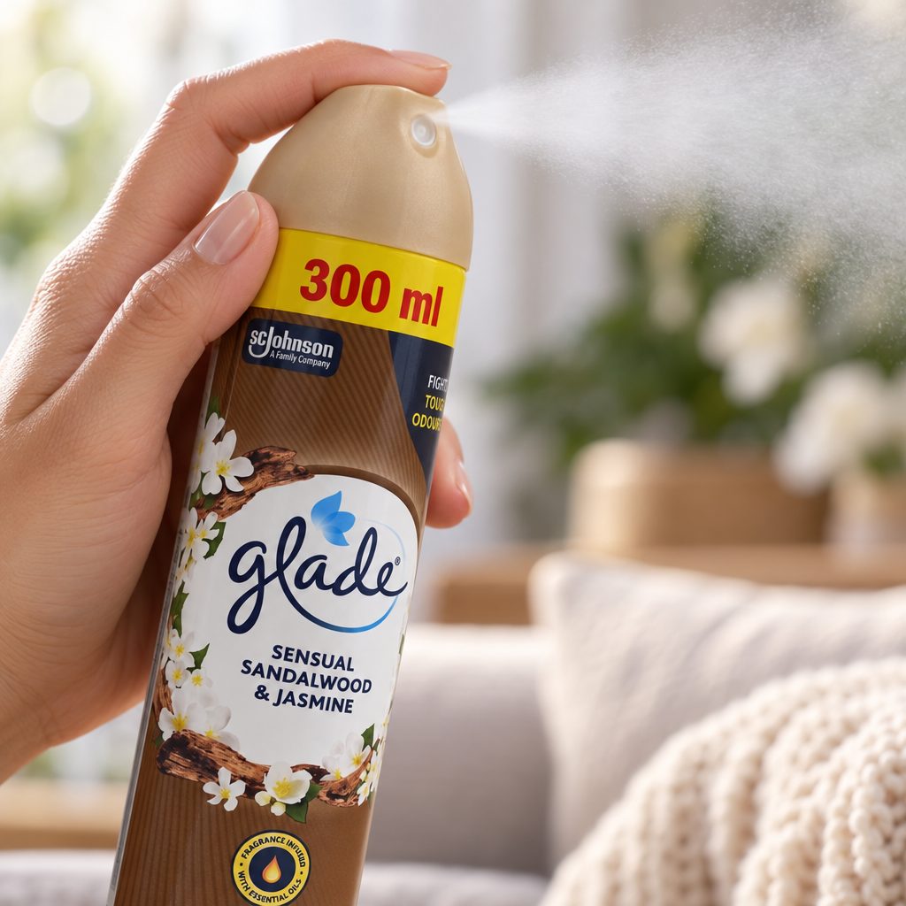 Spray de Camera, Glade, 300 ml Bali Sandal Wood Jasmine