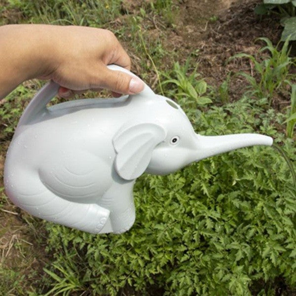 Stropitoare pentru Copii, Vivimall, in forma de Elefant, 1500 mL, pentru Udat Plante, 19.5x17x11.8 cm, Albastru - vivimall.ro