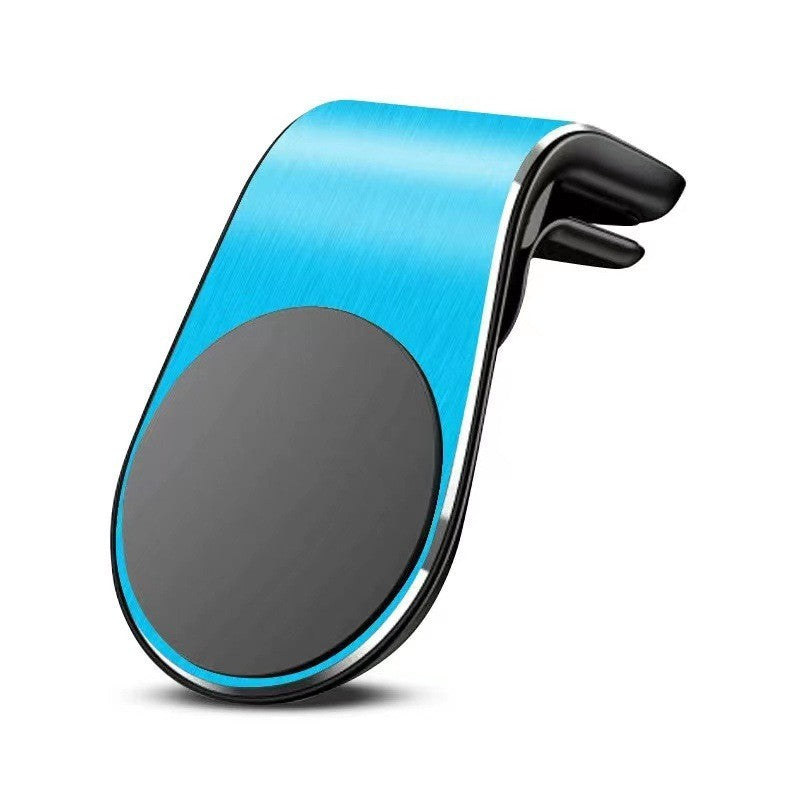 Suport de Telefon, Vivimall, pentru Ventilatie, din ABS si Magnet, 3.8 x 3.7 x 6.2 cm, Universala, Albastru - vivimall.ro