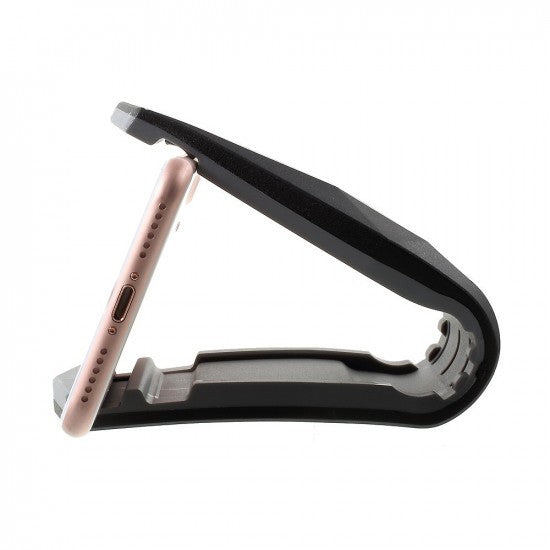 Suport auto pentru telefon A12 Alligator Clip Flippy, Negru - vivimall.ro