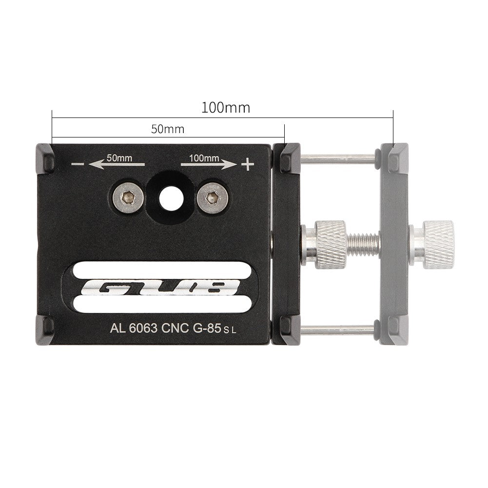 Suport de telefon pentru bicicleta/motocicleta/scuter/trotineta, GUB G-85SL Negru - vivimall.ro