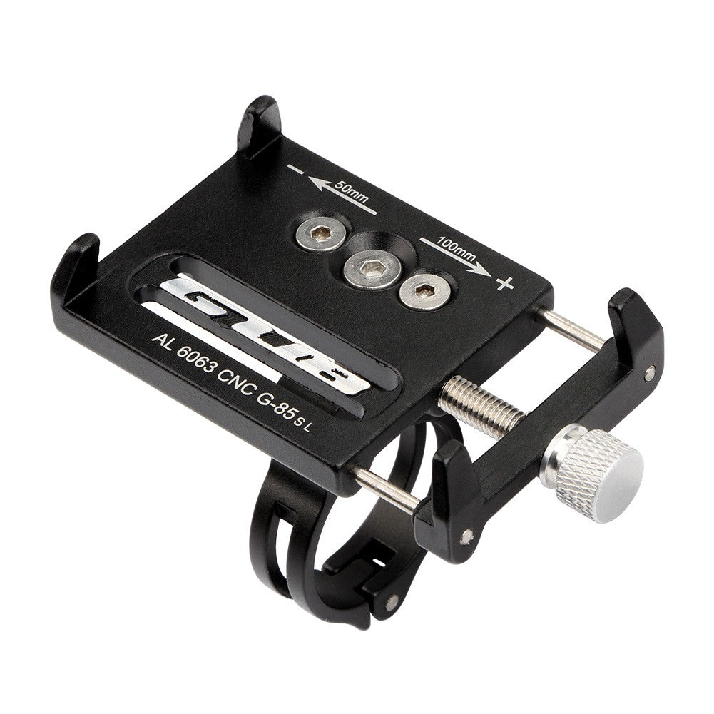 Suport de telefon pentru bicicleta/motocicleta/scuter/trotineta, GUB G-85SL Negru - vivimall.ro