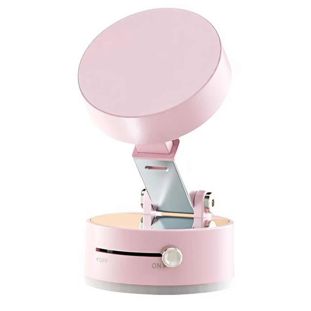 Suport Magnetic Auto pentru Telefon, cu Ventuza, Pliabil si Retractabil, Fixare prin Vid si Magnet, Rotativ 360° - vivimall.ro