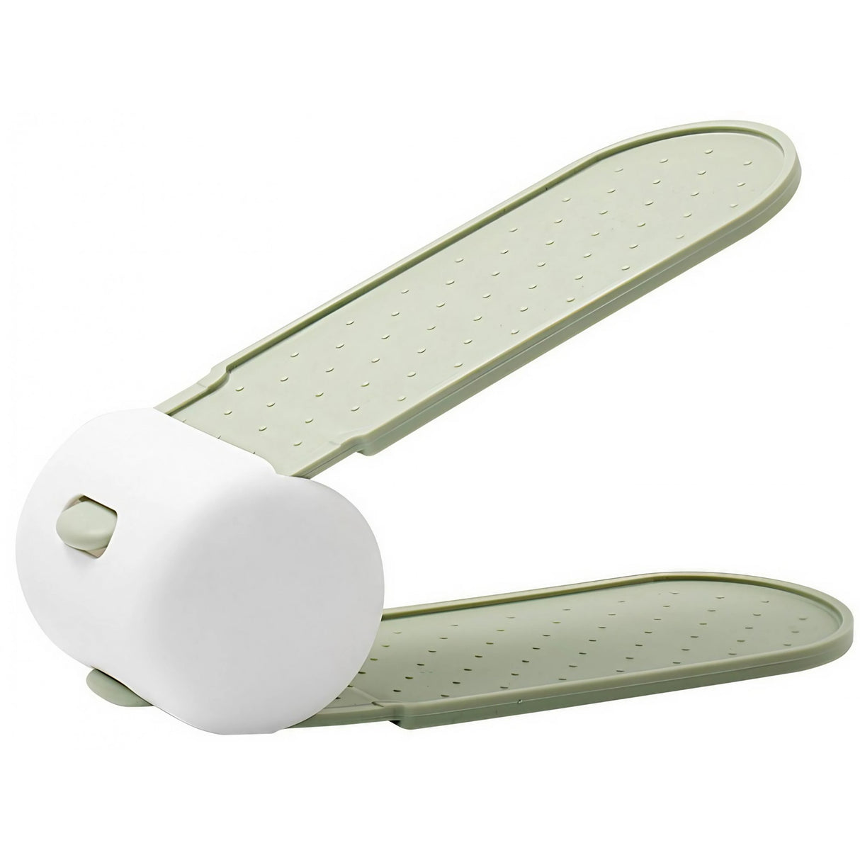 Suport pentru Pantofi, Vivimall, cu Două Straturi, Organizator, Antiderapant și Durabil, Inălțime Reglabilă, 28x18x11 cm, Verde, 150 g - vivimall.ro