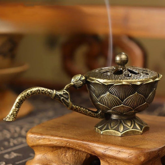 Suport De Tamaiat Lotus Bronz | LumiLotus - vivimall.ro