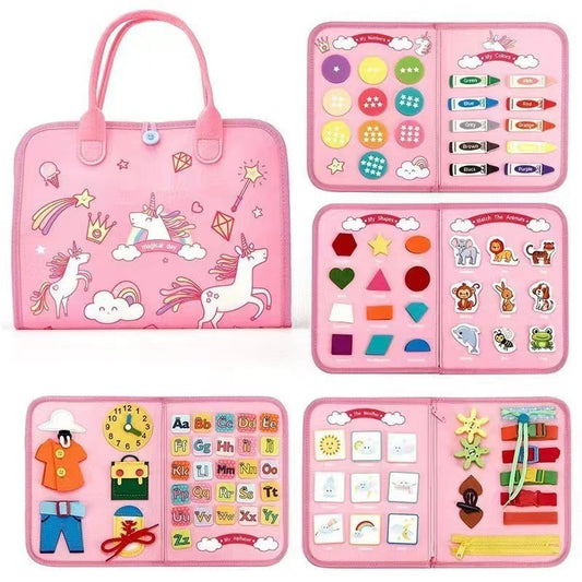 Carte Senzoriala Educativa Montessori, Dezvoltare Abilitati Motorii, 5 Pagini