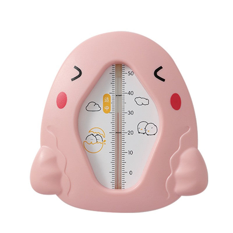 Termometru pentru Baie, Vivimall, Plutitor, Rezistent la apa, Multifunctional, Model Gaina, 10.5x10.5x2.5 cm, Roz - vivimall.ro