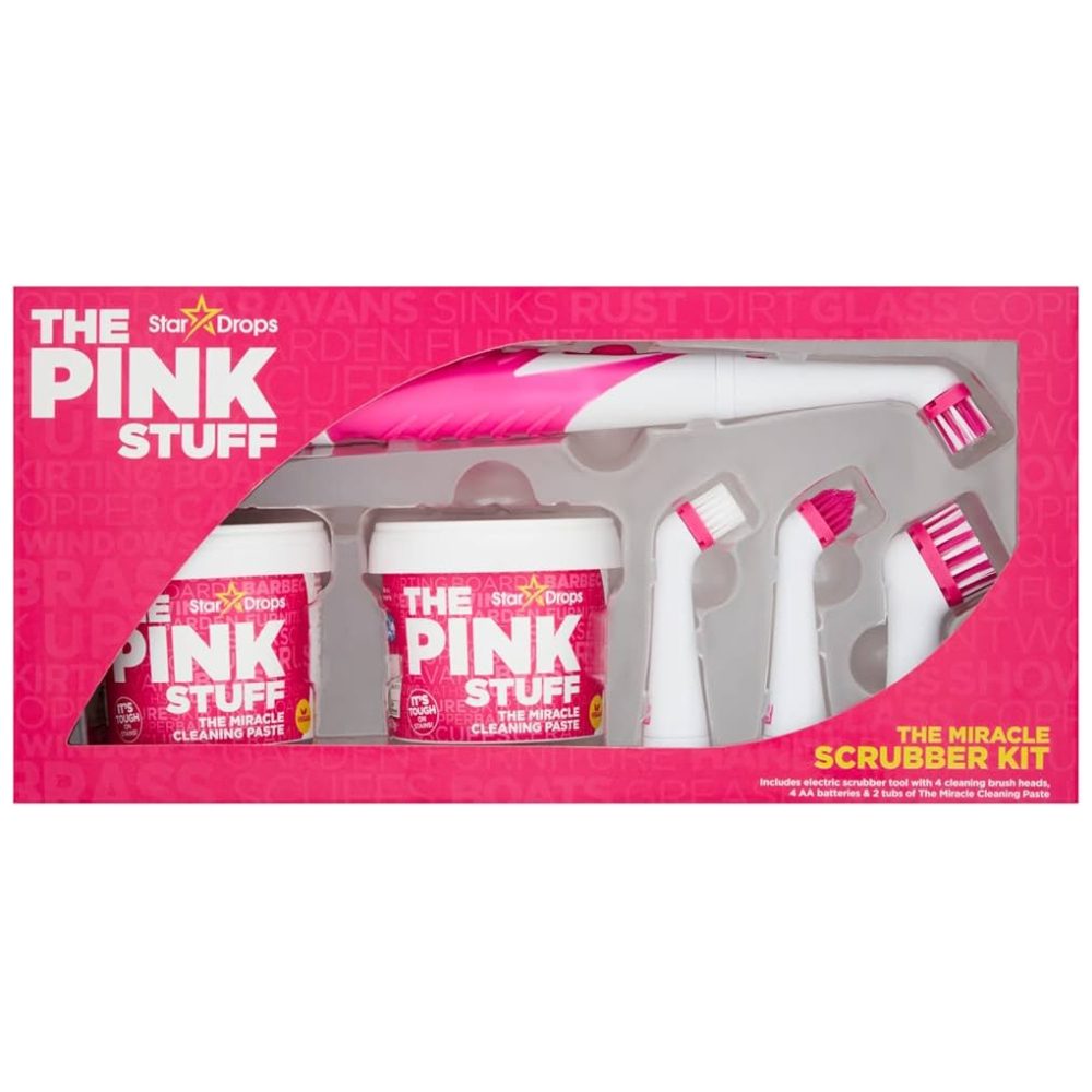 The Pink Stuff Scrubber Kit Universal, Cr500 g, 4PERII