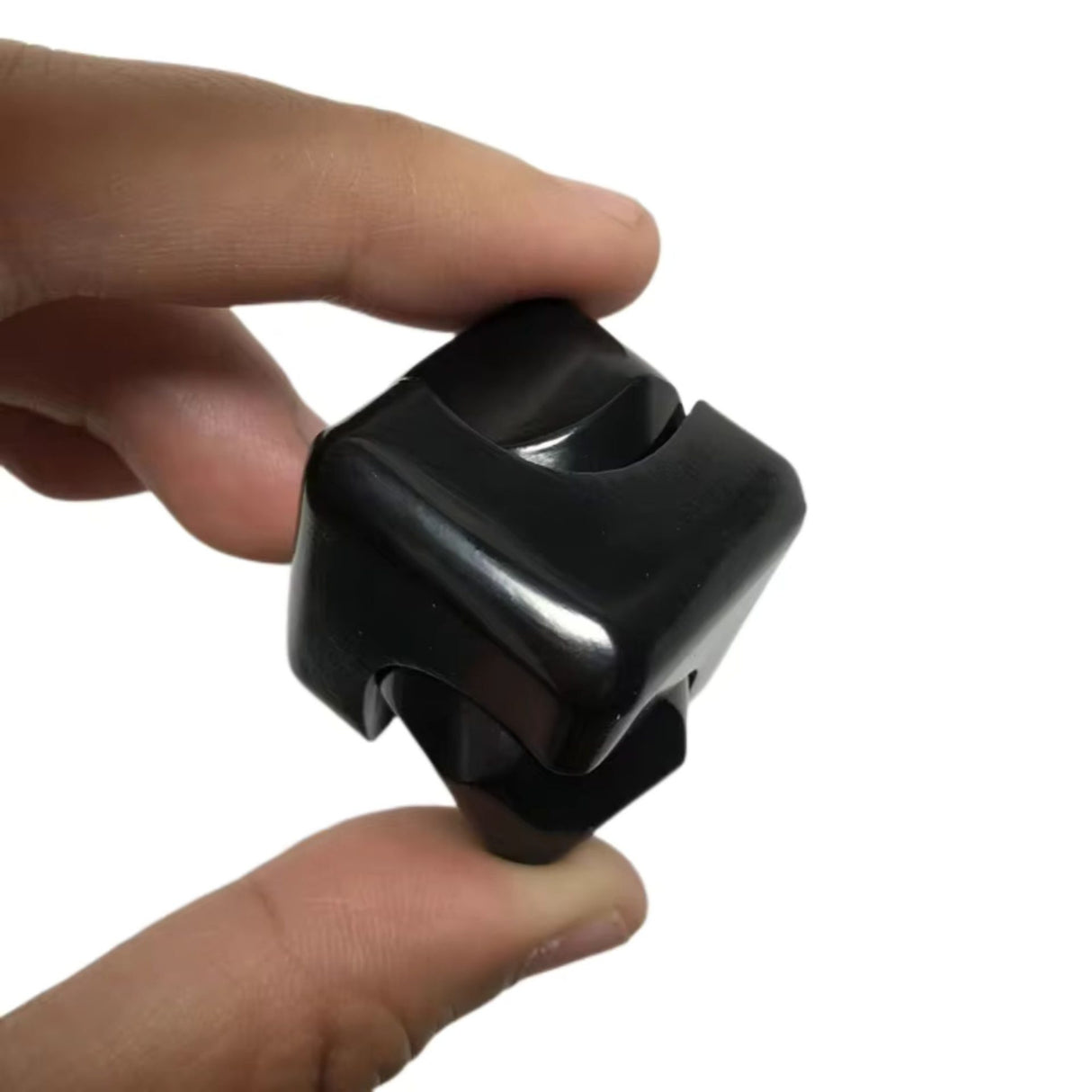 Rulment R188 inox al cubului fidget spinner Flippy metalic, detaliu interior de precizie