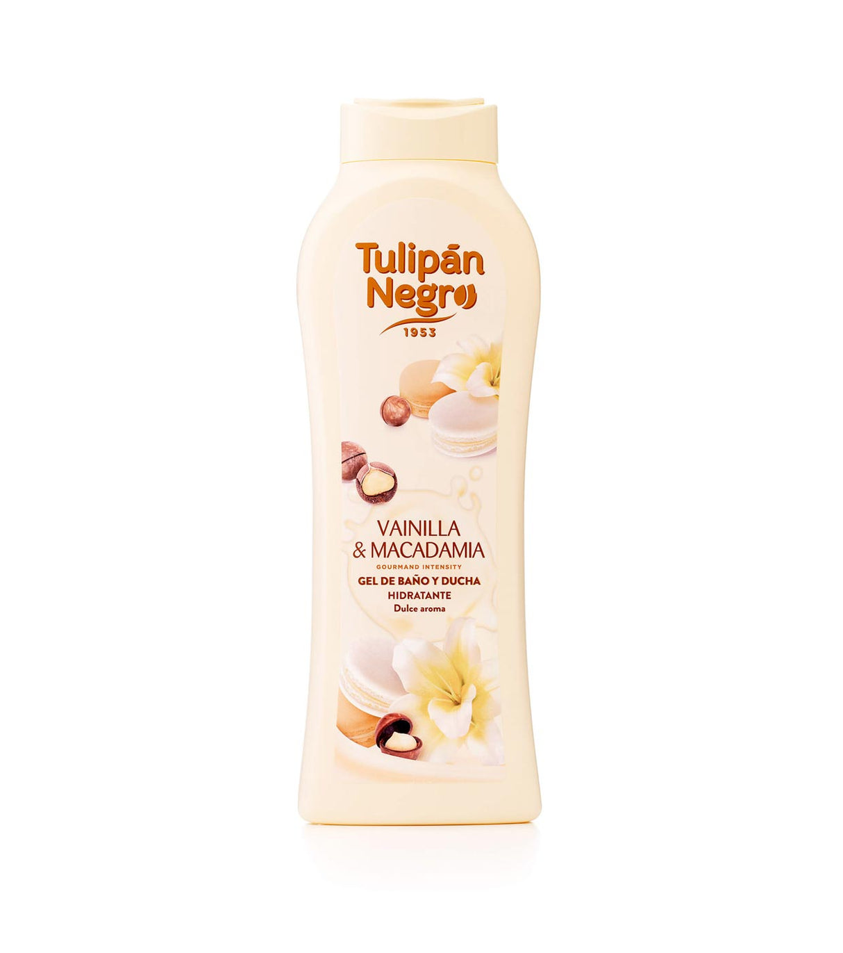 Gel de Baie Tulipán Negro - Gourmand Intensity - 650ml - Vanilie & Macadamia