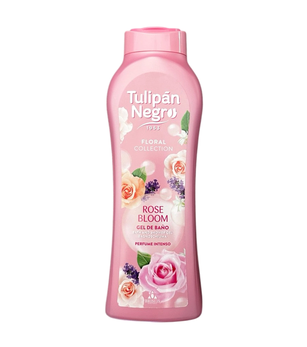 Gel de Duș Tulipán Negro - *Intense* - 650ml - Hidratant cu Aromă de Trandafir