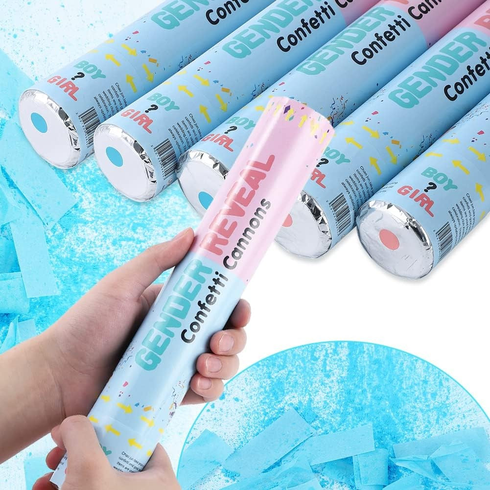 Tun Confetti, Confetti Cannons, 40 Cm, Ambalaj Din Carton, Eliberare Prin Rasucire - vivimall.ro