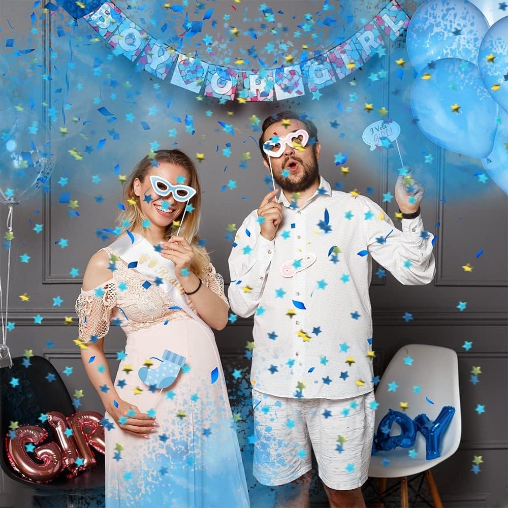 Tun Confetti, Confetti Cannons, 40 Cm, Ambalaj Din Carton, Eliberare Prin Rasucire - vivimall.ro