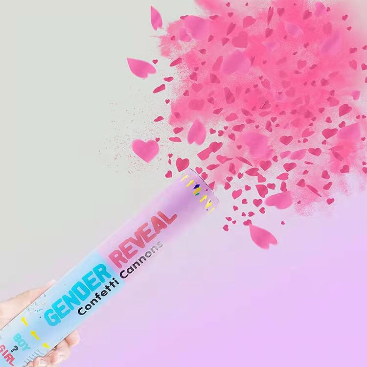 Tun Confetti, Confetti Cannons, 40 Cm, Ambalaj Din Carton, Eliberare Prin Rasucire - vivimall.ro