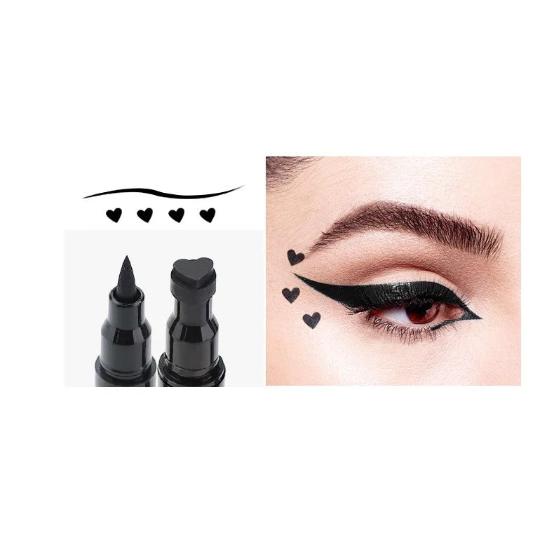 Eyeliner Si Stampila Inima | HeartPrint - vivimall.ro