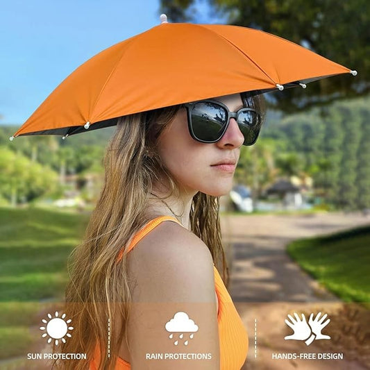 Umbrela De Cap Cu Banda Elastica | SunShade - vivimall.ro
