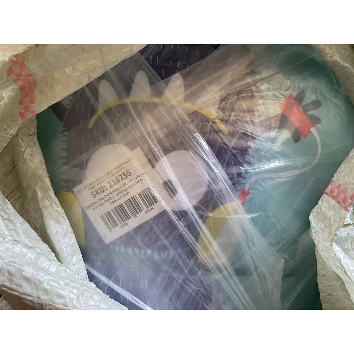 Vesta de salvare pentru copii cu aripioare de inot, Vivimall, Albastru, Model monstru - vivimall.ro