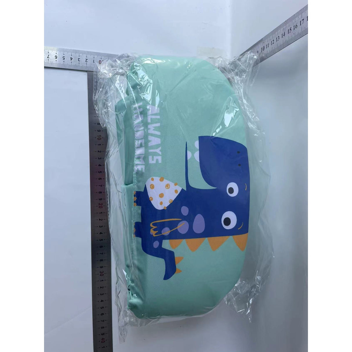 Vesta de salvare pentru copii cu aripioare de inot, Vivimall, Verde, Model dragon - vivimall.ro