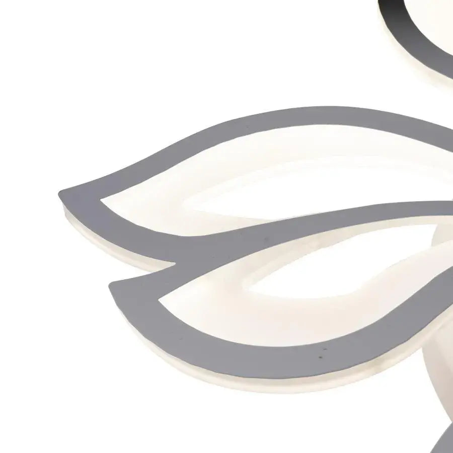 Lustra Led Cu Telecomanda Lily, 5 Elemente, Lumina Rece/Calda/Neutra, Dimabila - vivimall.ro