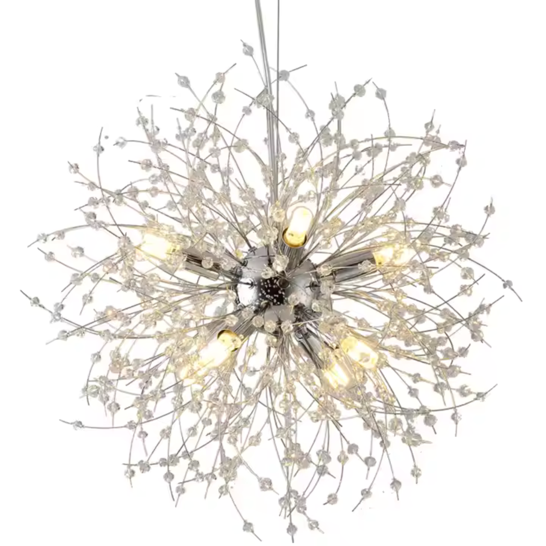 Candelabru Cristal Schonbrunn, 9X G9, Diametru 49Cm, Lucios - vivimall.ro