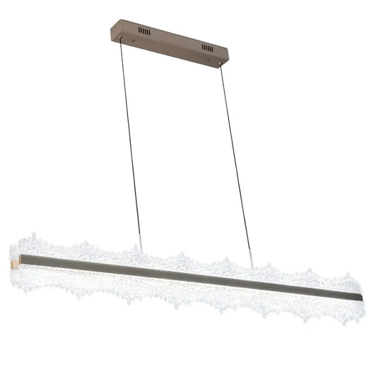 Lustra Led Suspendata Cu Telecomanda Renzo, Lumina Rece/Calda/Neutra, Dimabila,Inaltime Reglabila - vivimall.ro
