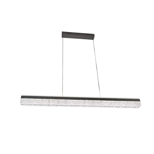 Lustra Led Suspendata Cu Telecomanda Mathias, Lumina Rece/Calda/Neutra, Dimabila,Inaltime Reglabila - vivimall.ro