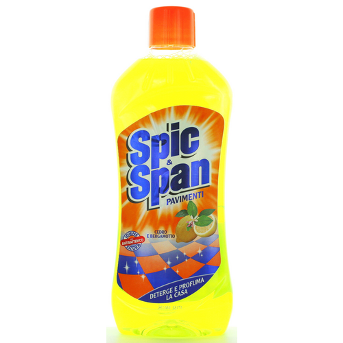 SPIC&SPAN - Pavimenti Talco e Fiori di Cotone 1000 ML - Curăță eficient