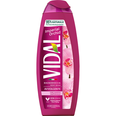 Bagnoschiuma VIDAL Imperial Orchid 500 ml - Îngrijire și parfumul rafinat al orhideei