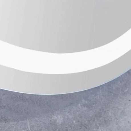 Oglinda Led Rotunda, 70Cm, Celeste Motionglow Marcello, Sistem Dezaburire, Ceas & Termometru - vivimall.ro