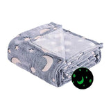 Patura Fosforescentă Cu Cer Instelat | GlowBlanket - vivimall.ro