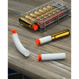 Pusca De Jucarie M14 Ultrarealista, Manuala, Cu Luneta, 20 De Proiectile Din Spuma Moale, 5 Cartuse, 100 Cm, 8 Ani+ - vivimall.ro