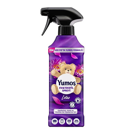 Sprey Textil Yumoş Lotus 450 ml - Feromoni delicioase în fiecare fisa