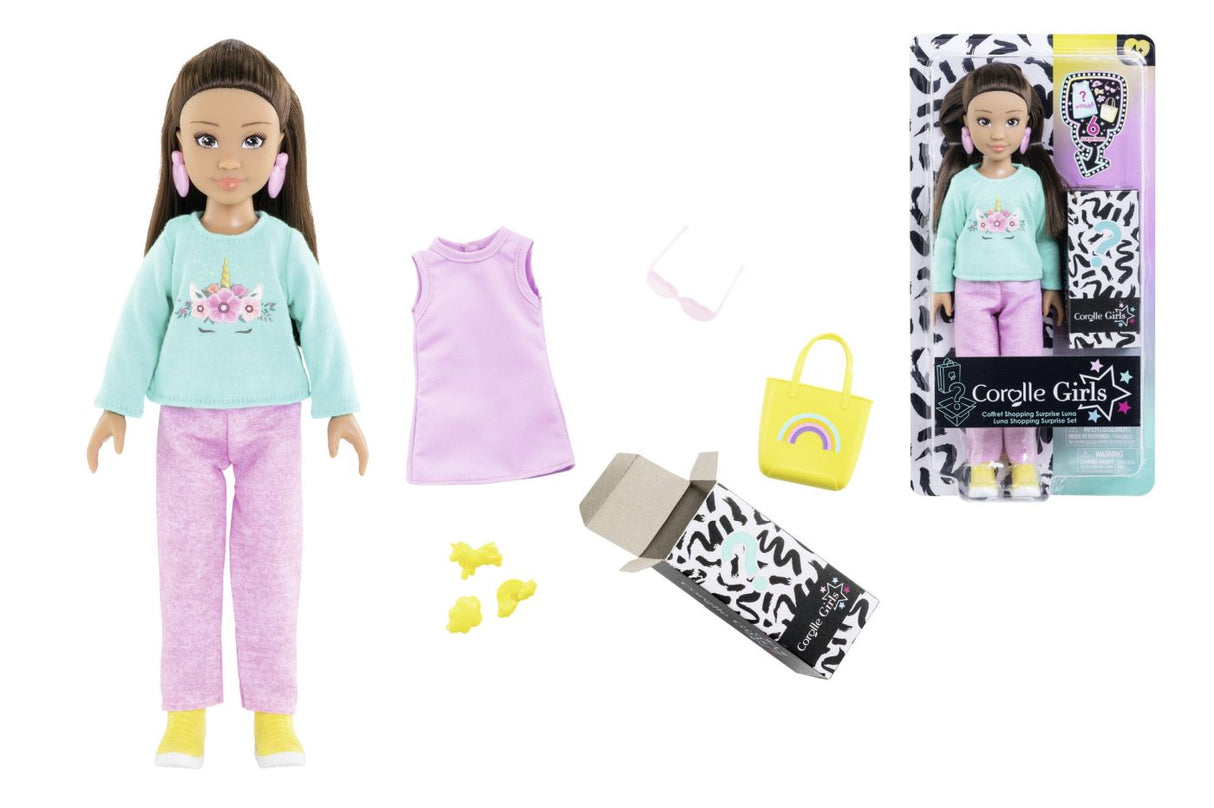 COROLLE SET CUMPARATURI SURPRIZA PAPUSA LUNA 28CM