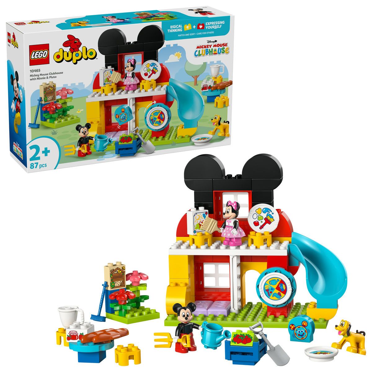 LEGO DUPLO CLUBUL LUI MICKEY MOUSE CU MINNIE SI PLUTO 10465