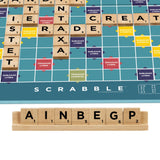 JOC SCRABBLE 2 IN 1 DIN LEMN IN LIMBA ROMANA