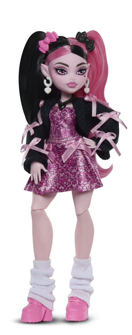 MONSTER HIGH PAPUSA DRACULAURA CU ACCESORII