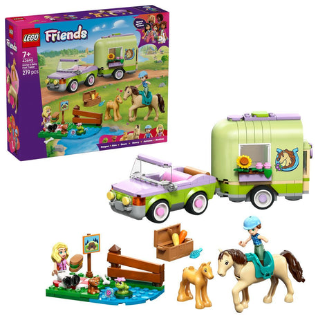 LEGO FRIENDS REMORCA PENTRU CAL SI MANZ 42695
