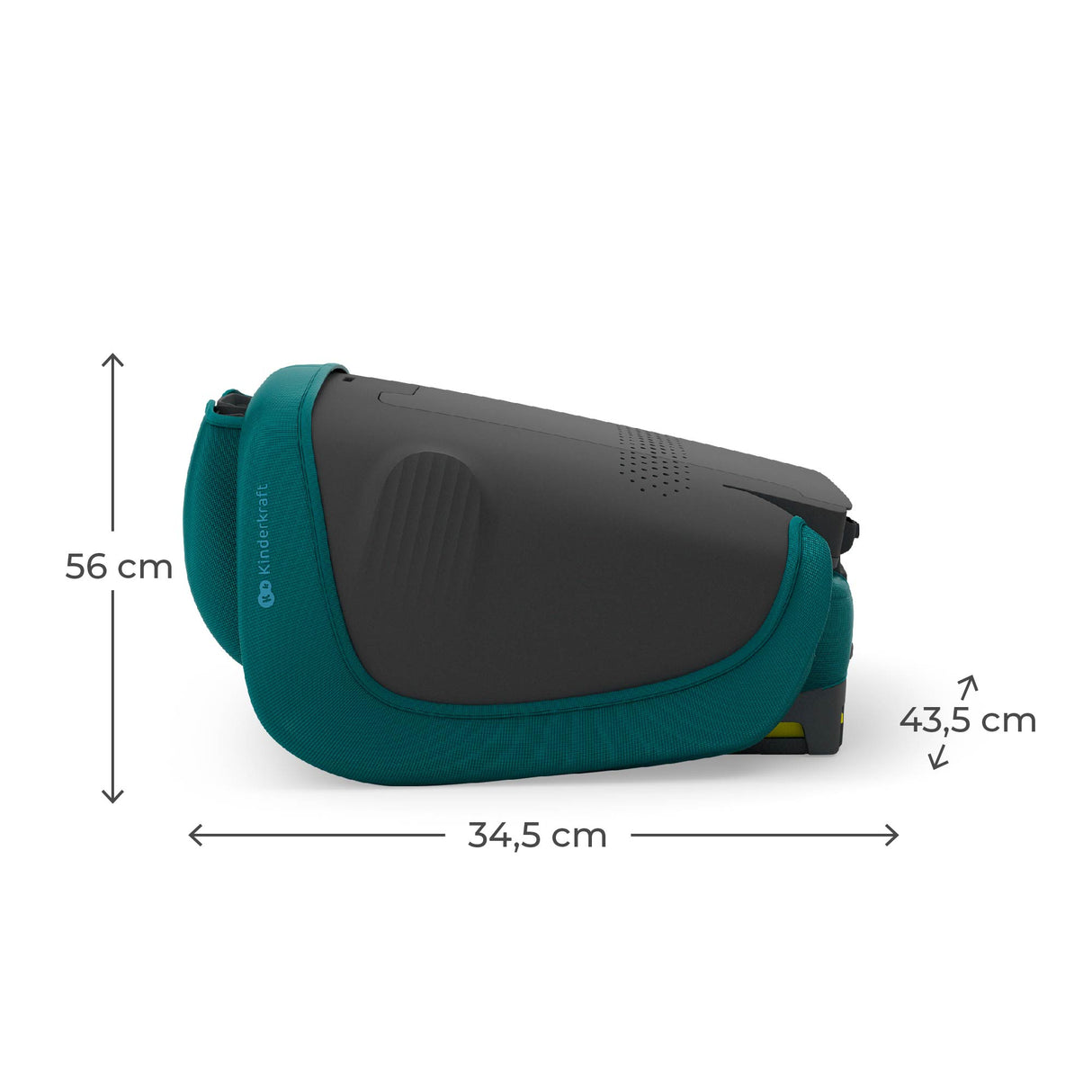 SCAUN AUTO KINDERKRAFT UNITY2 100-150 CM, GREEN